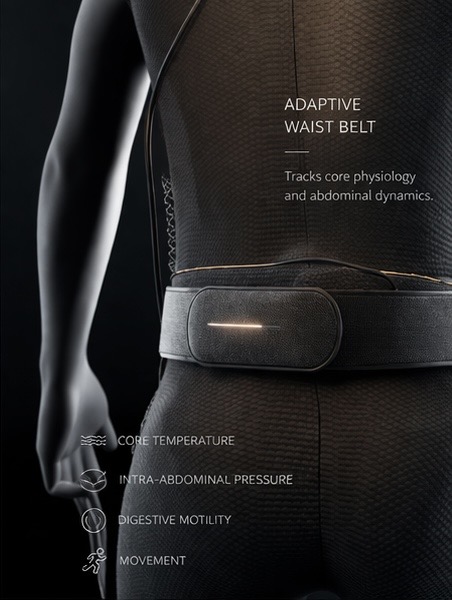 Adaptive Waist Belt concept rendering